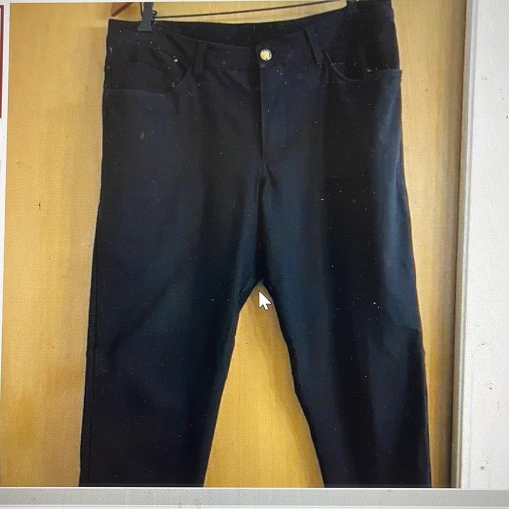 Mens Lululemon ABC pant wide legged 38 x 33